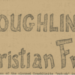 Text reading Coughlin's Christian Front